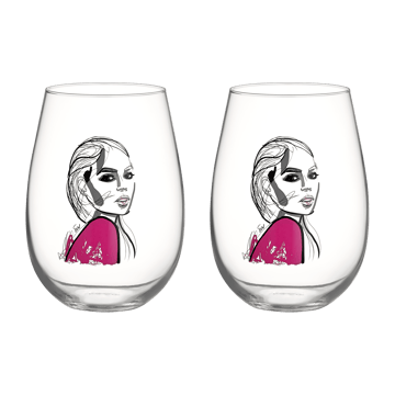 Kosta Boda All about you tumblerglas 57 cl 2-pack Next to you