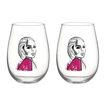 Kosta Boda All about you tumblerglas 57 cl 2-pack Next to you