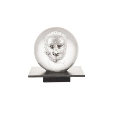 Kosta Boda BV Headman glasskulptur Klar
