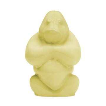 Kosta Boda Gabba Gabba Hey skulptur 120 mm Banana milk