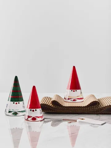 Noel tomte - Röd, 11,5 cm - Kosta Boda