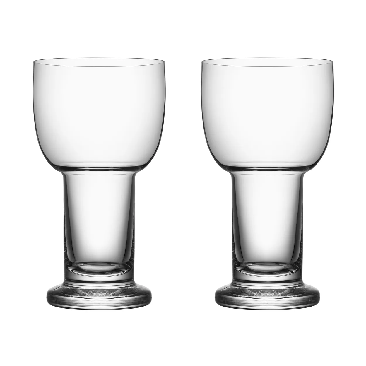 kosta boda picnic glas 48cl 2-pack klar