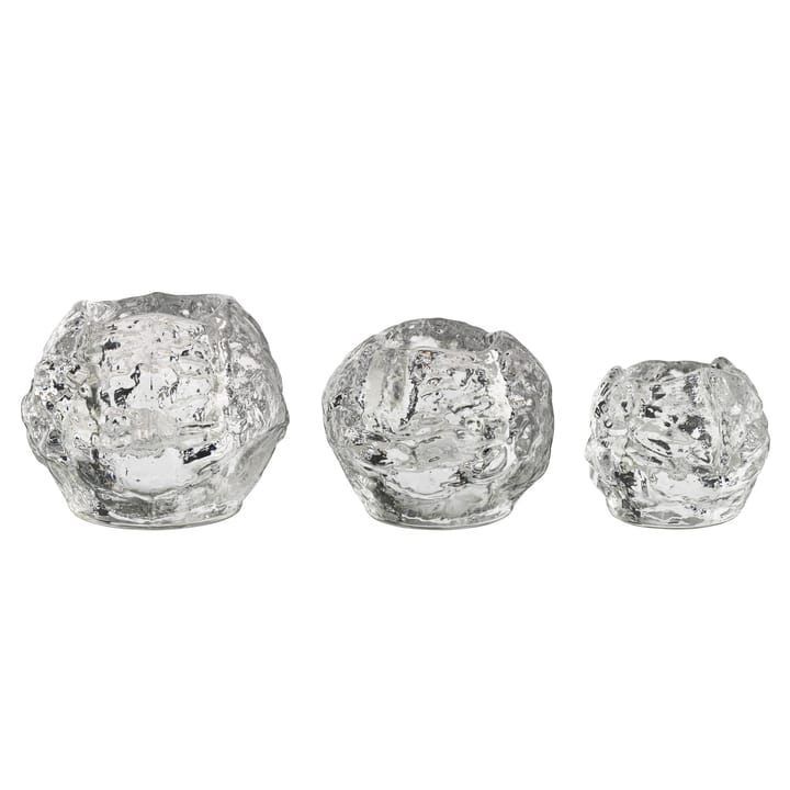 Snowball ljuslykta 3-pack, 3-pack Kosta Boda