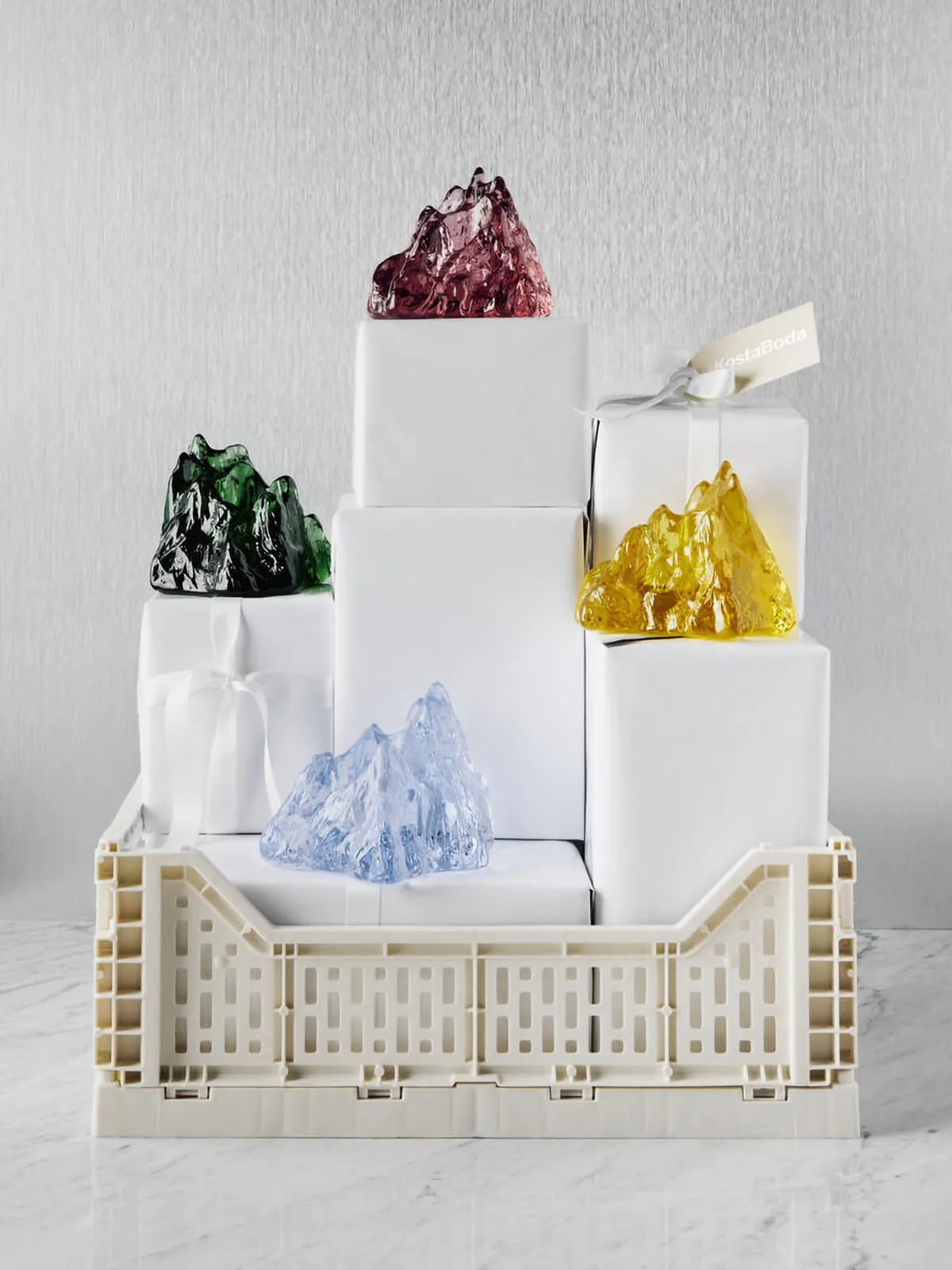 The Rock ljuslykta 91 mm, Smaragd grön Kosta Boda