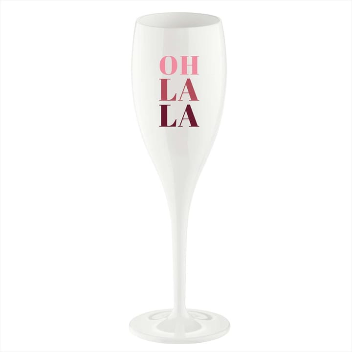 Cheers champagneglas 10 cl 6-pack - Oh la la - Koziol