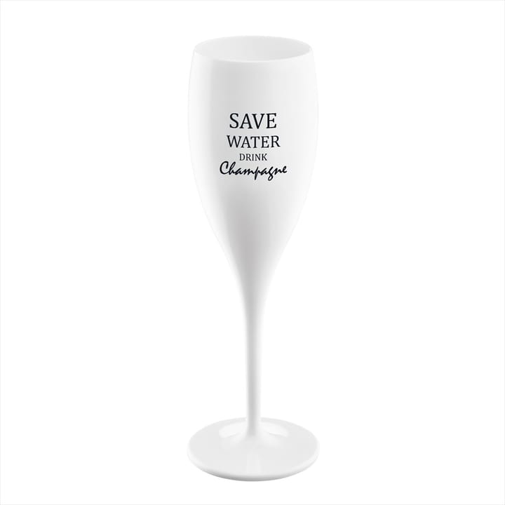 Cheers champagneglas 10 cl 6-pack, Save water drink champagne Koziol
