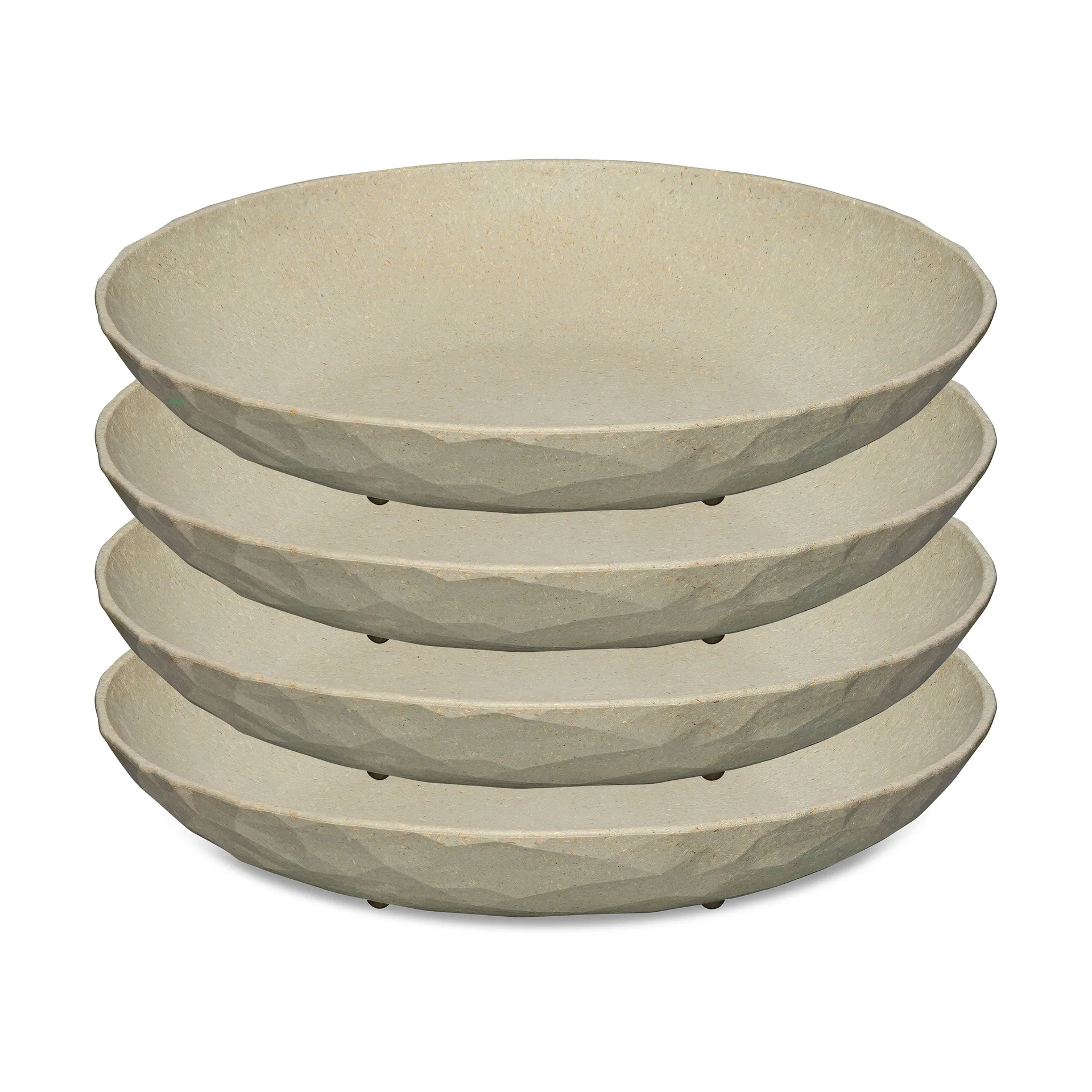 Club djup tallrik Ø22 cm 4-pack, Nature desert sand Koziol