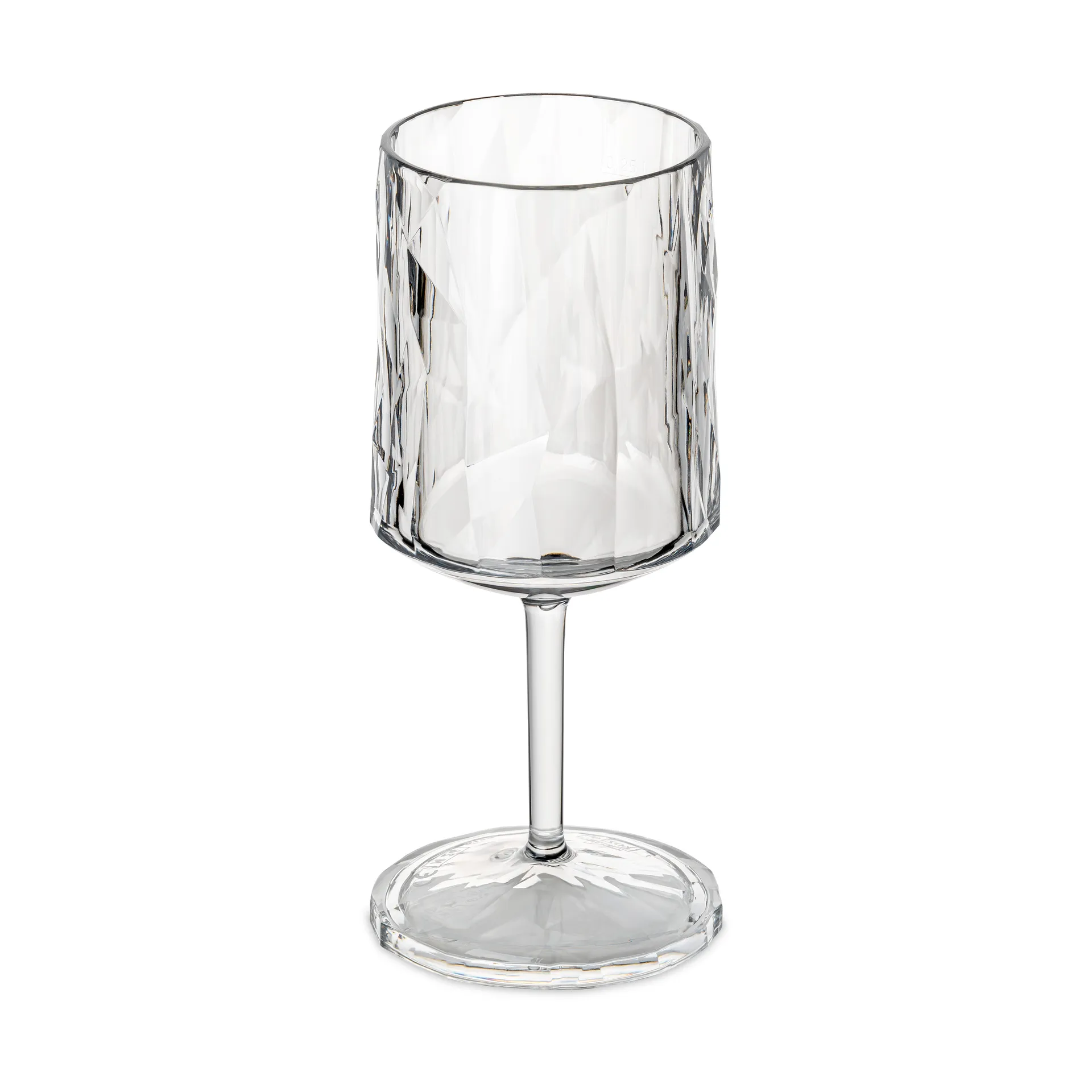 Club No. 21 vinglas plast 25 cl 2-pack, Kristallklar Koziol