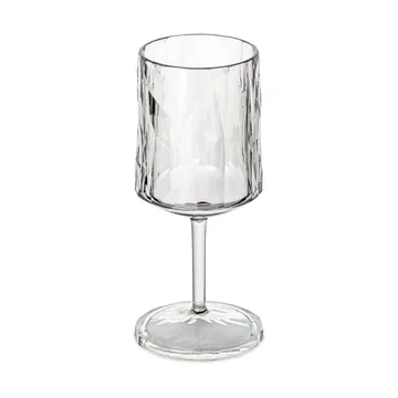 Club No. 21 vinglas plast 25 cl 2-pack - Kristallklar - Koziol