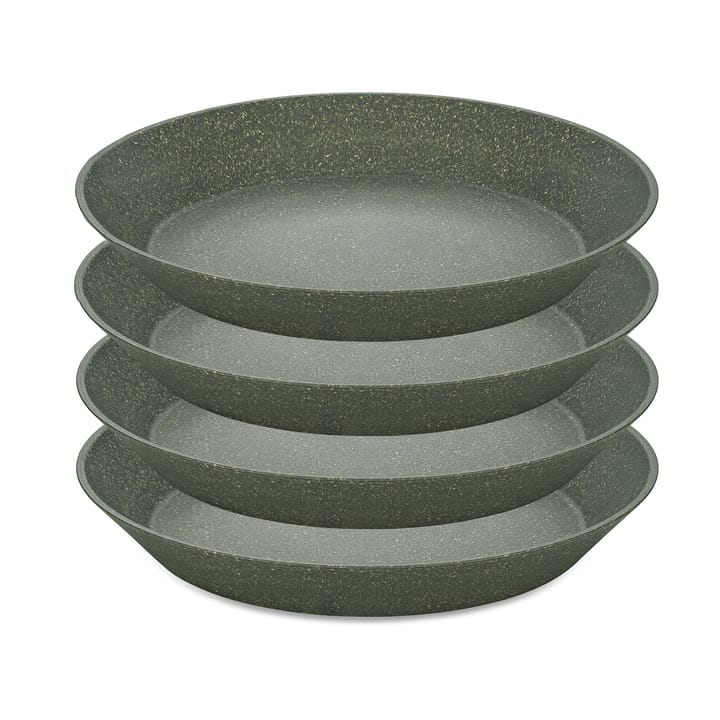 Connect djup tallrik Ø24 cm 4-pack, Nature ash grey Koziol