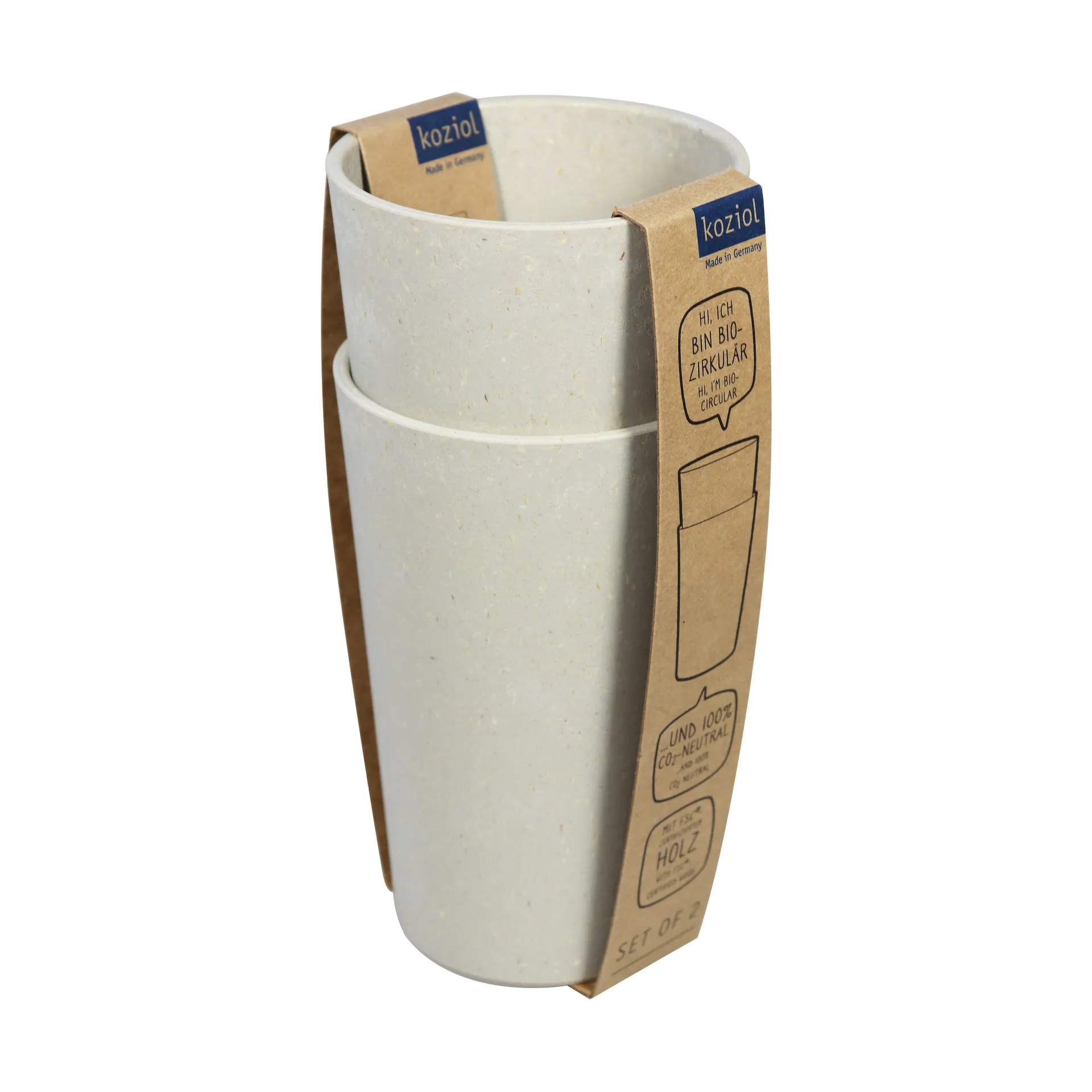 Connect kopp L 35 cl, Nature desert sand Koziol