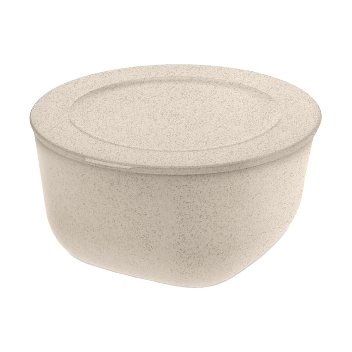 Connect skål/bunke med lock 2 L biocirk termoplast - Nature desert sand - Koziol