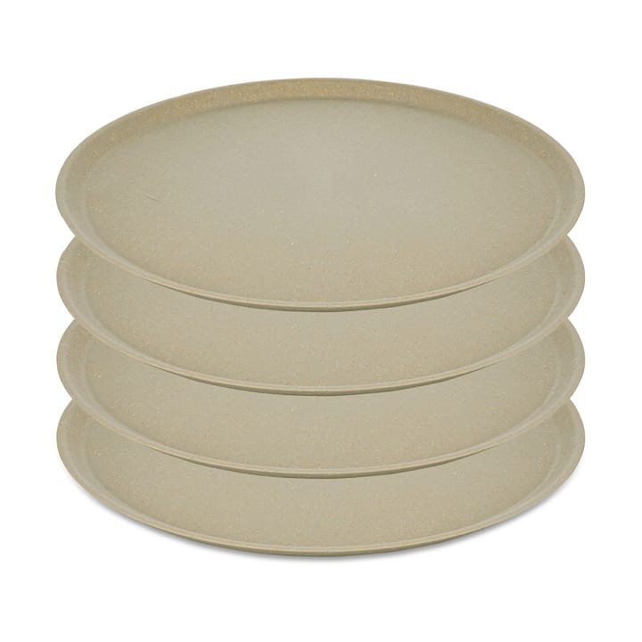 Connect tallrik Ø25,5 cm 4-pack - Nature desert sand - Koziol