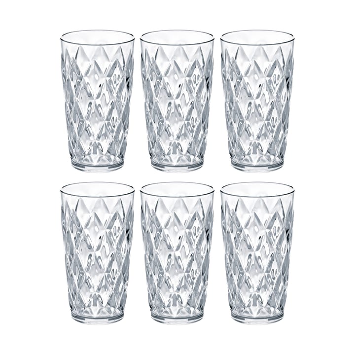 Crystal L glas 6-pack - Kristallglas - Koziol