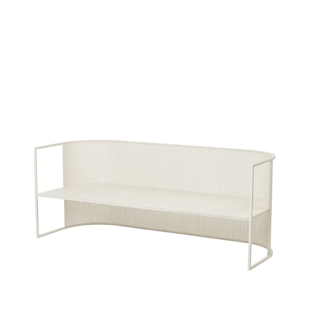 Bauhaus bänk, beige Kristina Dam Studio