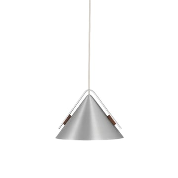 Läs mer om Kristina Dam Studio Cone pendel S Aluminium-valnöt
