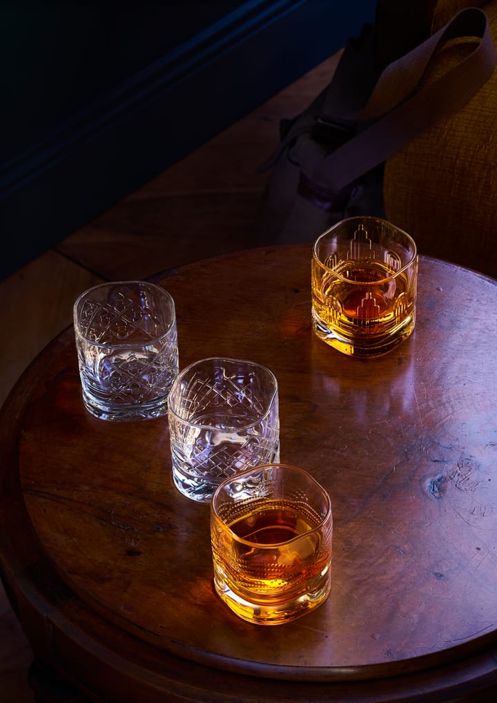 Dandy whiskyglas 4 delar, Klar La Rochère