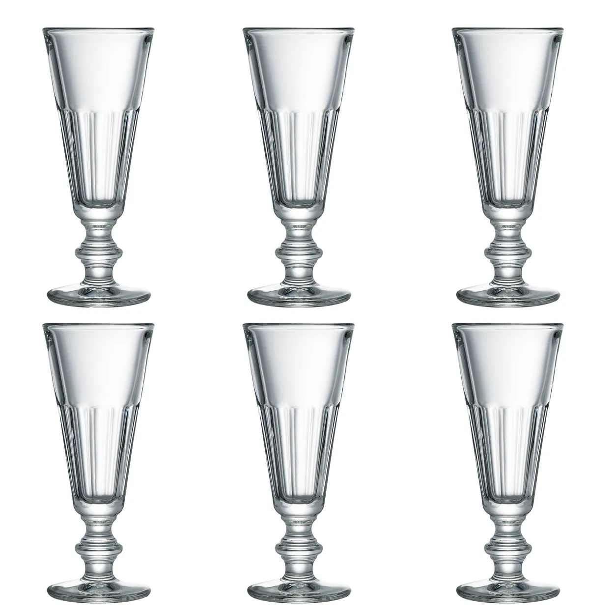 La Rochère Perigord champagneflöjt 16 cl 6-pack Transparent