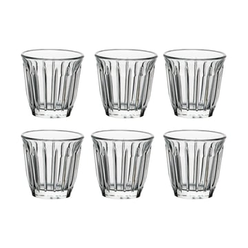 Läs mer om La Rochère Zinc espressoglas 10 cl 6-pack Klar