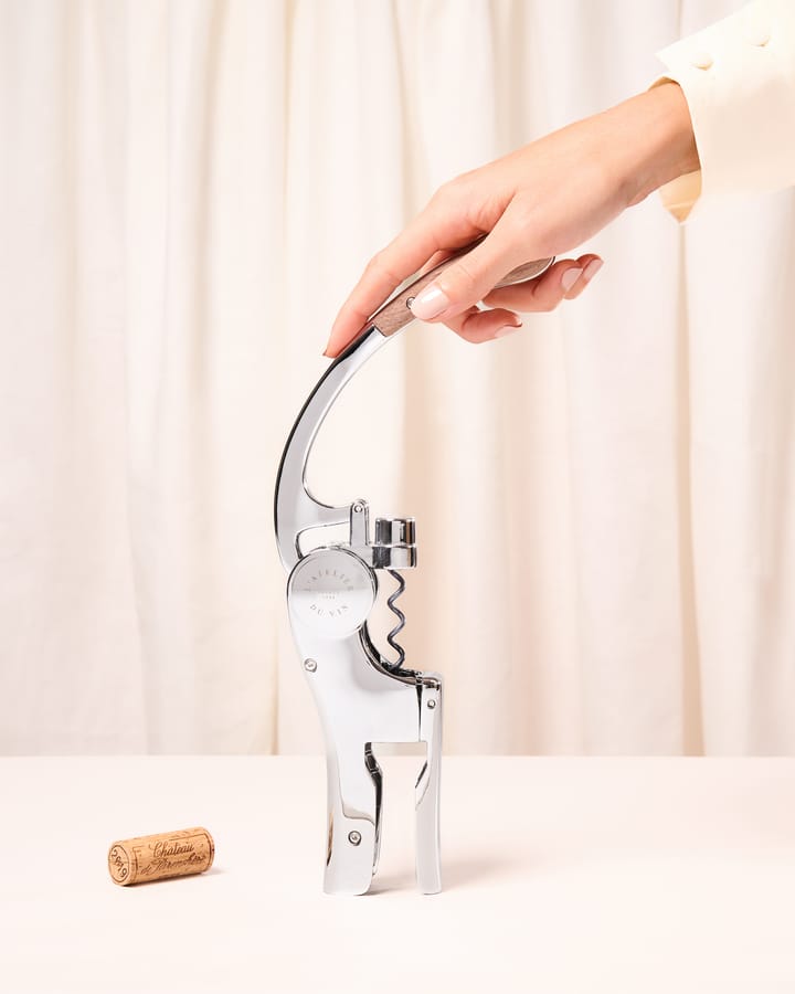 Oeno Motion korkskruv, Valnöt-chrome L'Atelier du Vin