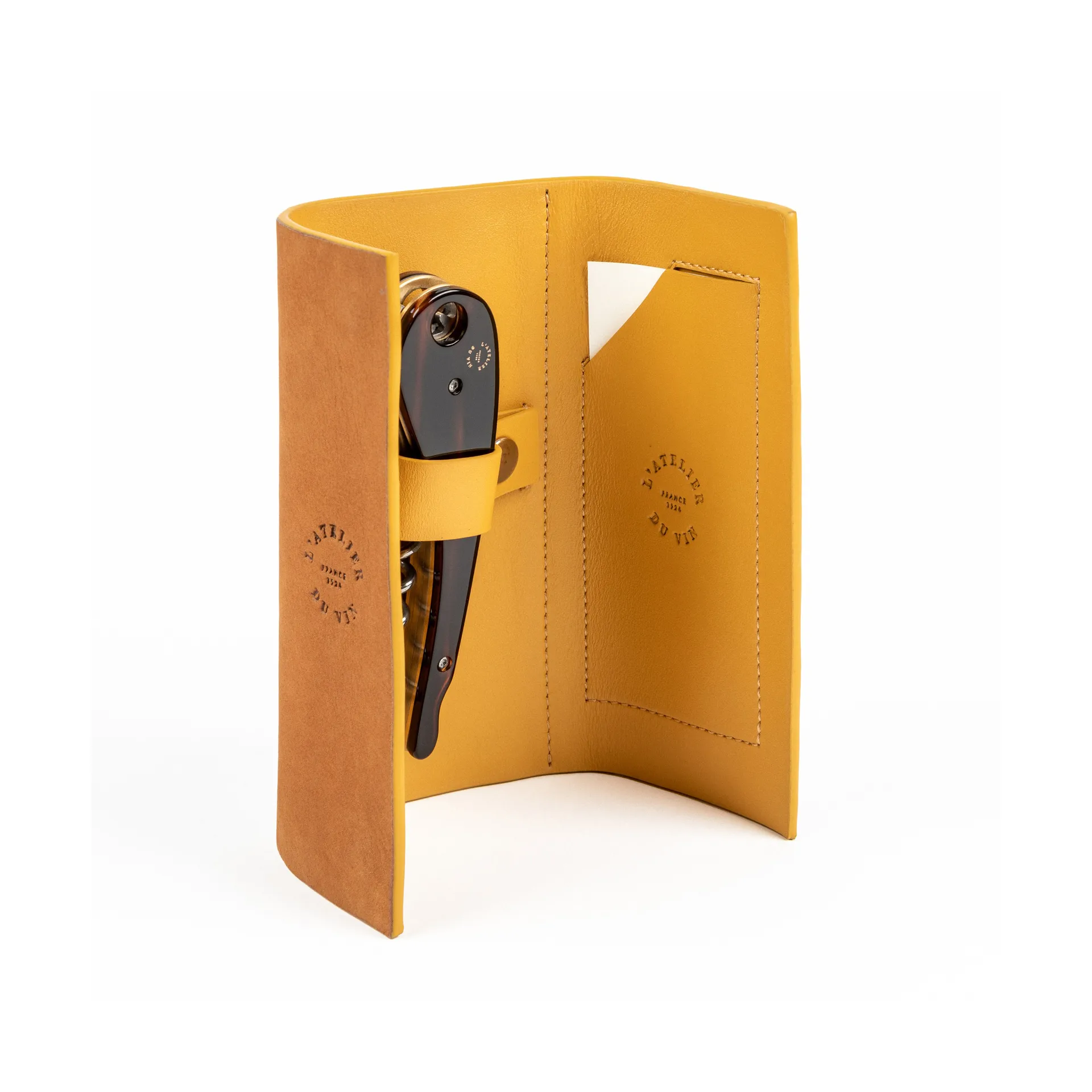 Soft machine nomad korkskruv läderetui, 2 delar L'Atelier du Vin