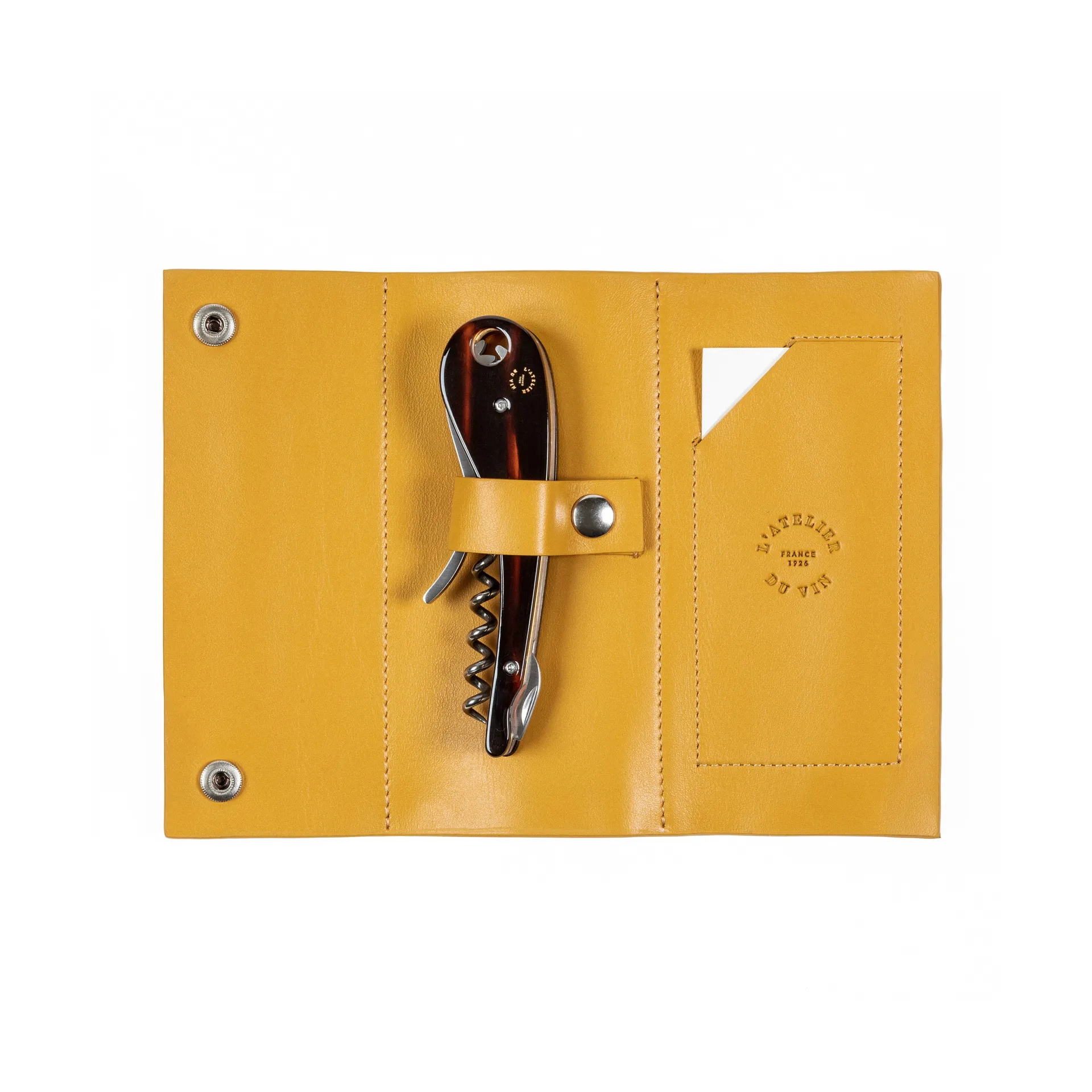 Soft machine nomad korkskruv läderetui, 2 delar L'Atelier du Vin