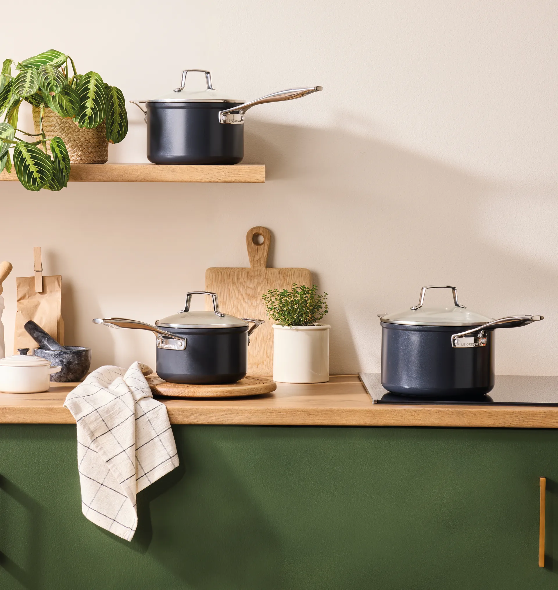 ENSC kastrull med glaslock, 2,8 L Le Creuset