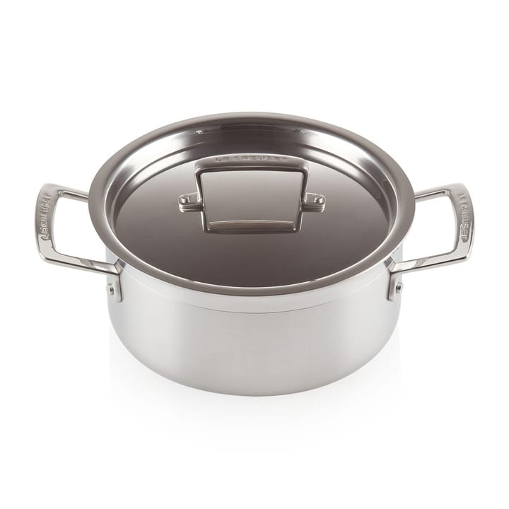 Le Creuset 3-Ply låg gryta med lock, 3 l Le Creuset