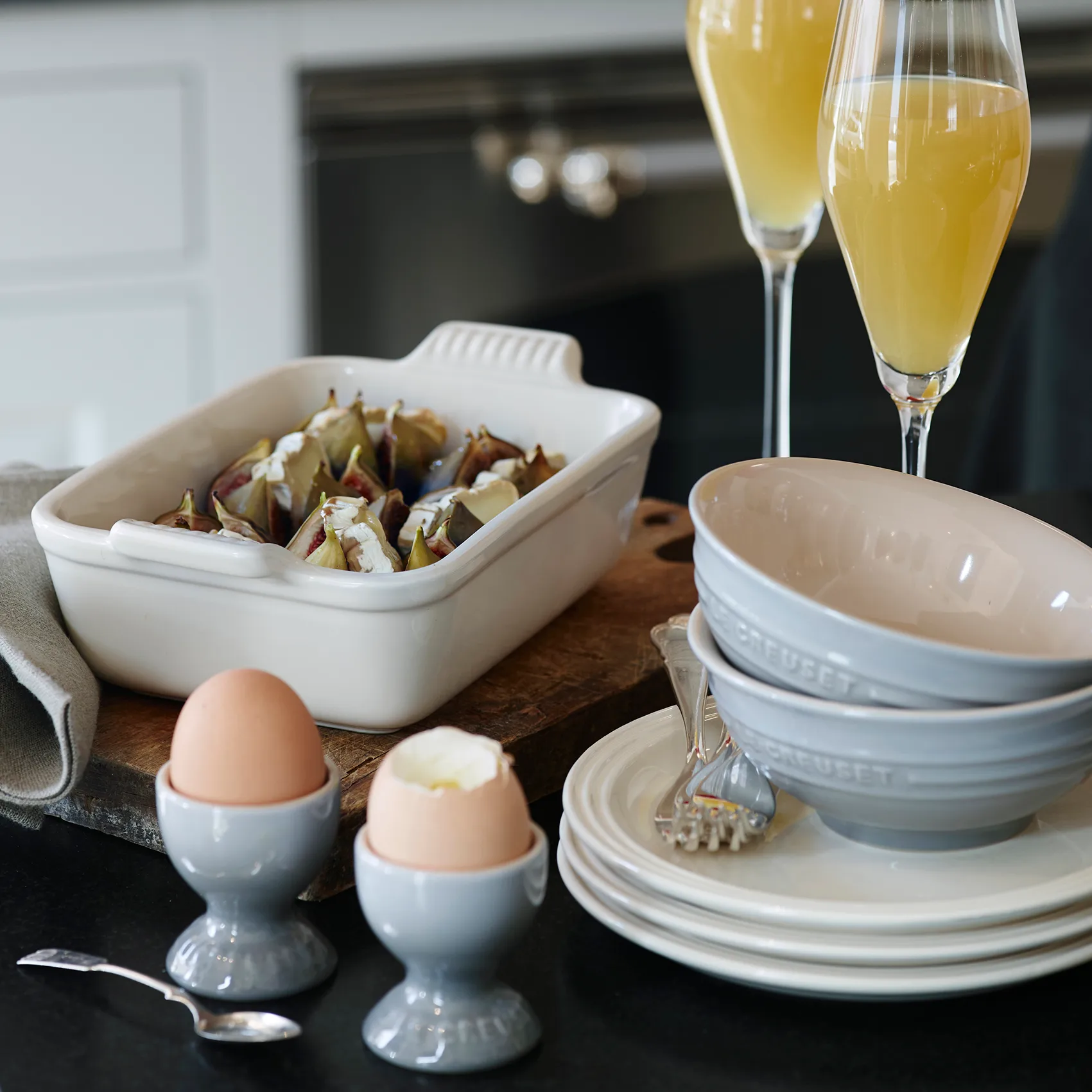 Le Creuset äggkopp, Mist gray Le Creuset