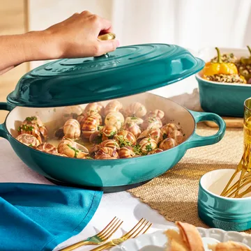 Le Creuset buffétgryta 3,5 l - Bleu Riviera - Le Creuset