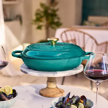 Le Creuset buffétgryta 3,5 l - Bleu Riviera - Le Creuset