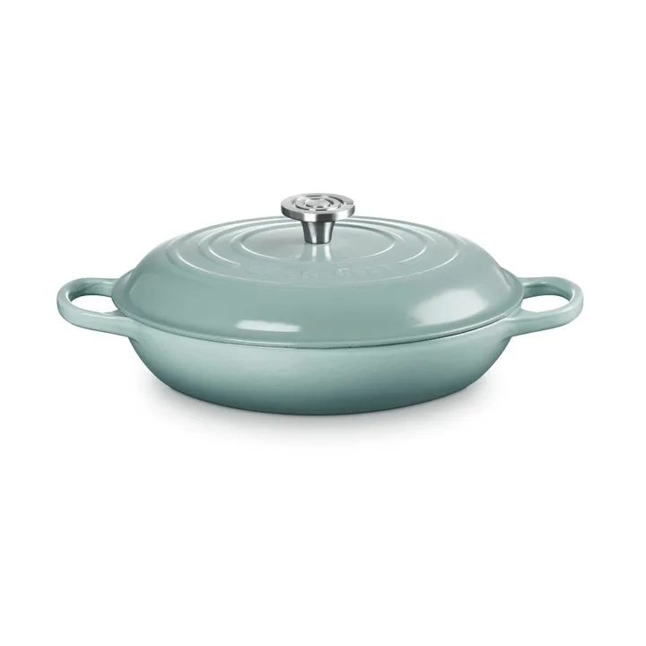 Le Creuset Classic gjutjärn buffétgryta - Sea Salt, 3,5 L - Le Creuset