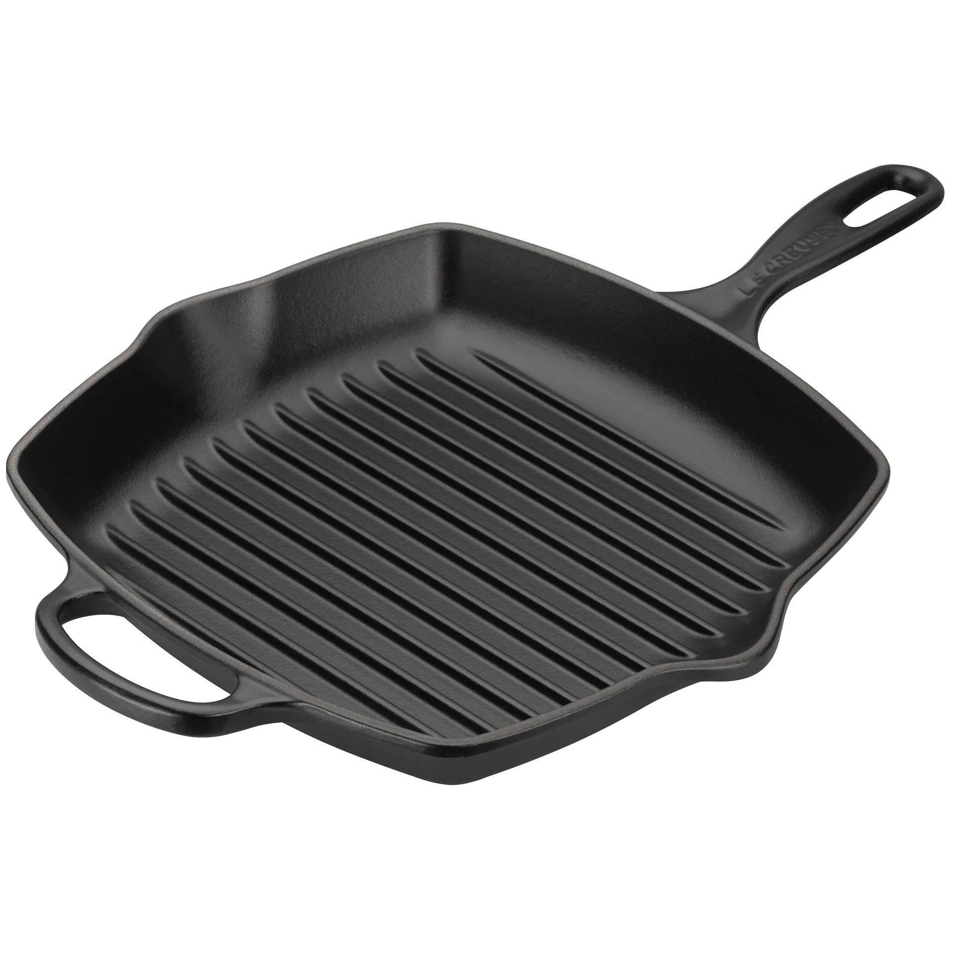 Le Creuset grillpanna 26 cm, Matte Black Le Creuset