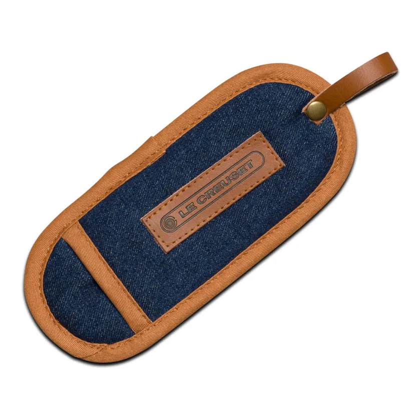 Le Creuset handtagshandske 8x18 cm, Denim