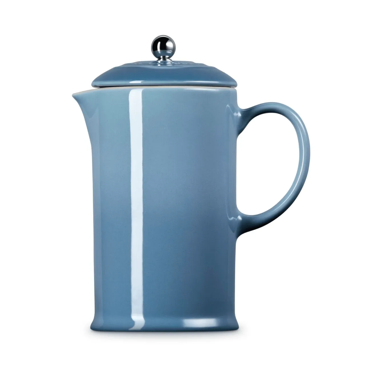Le Creuset kaffekanna med press, Chambray, 1 L Le Creuset