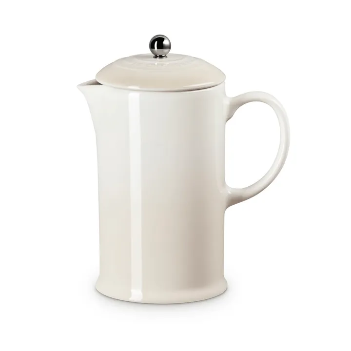 Le Creuset kaffekanna med press - Meringue, 1 L - Le Creuset