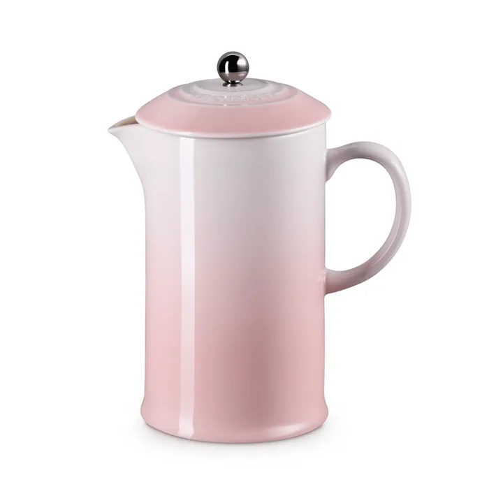 Le Creuset kaffekanna med press - Shell Pink, 1 L - Le Creuset