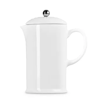 Le Creuset kaffekanna med press - White, 1 L - Le Creuset