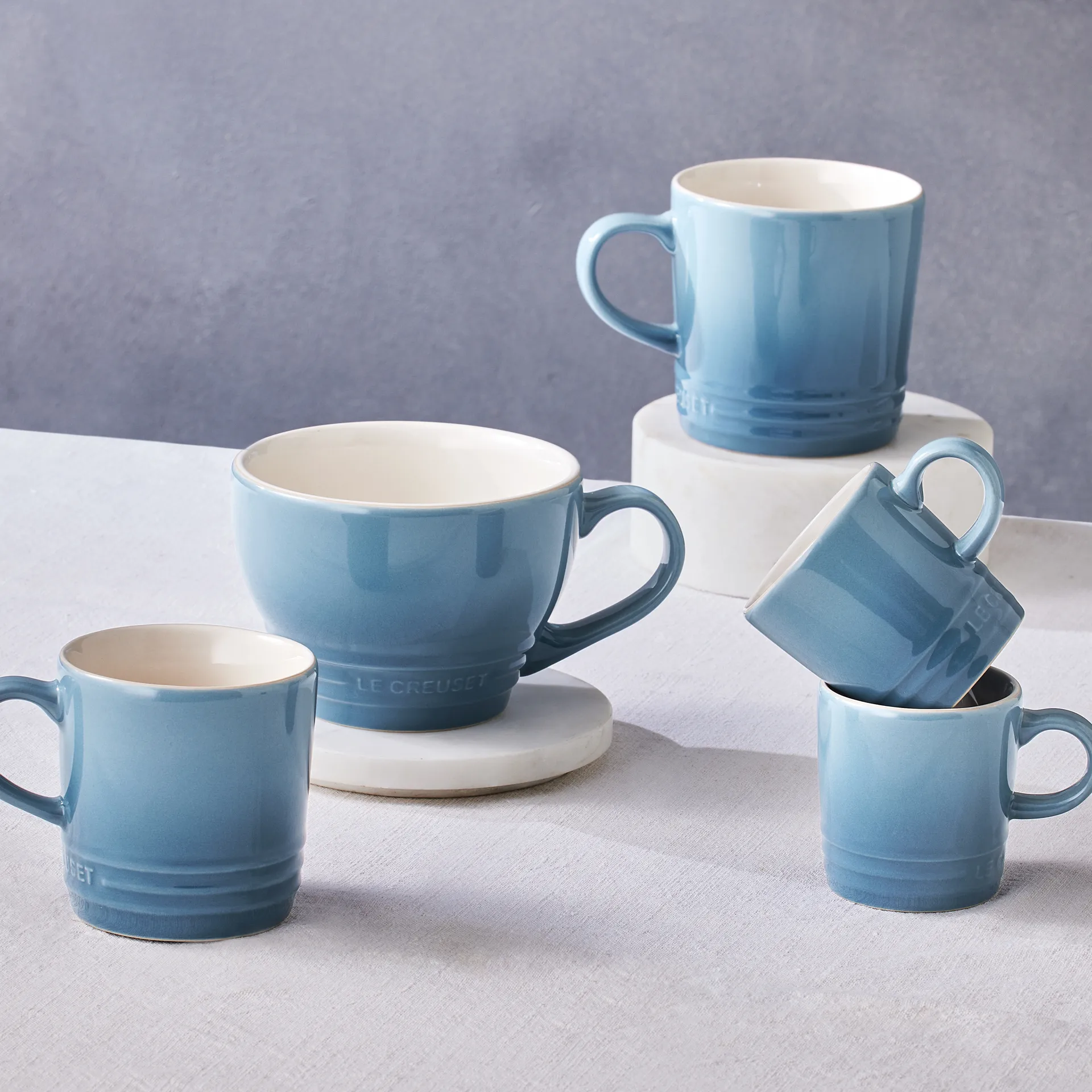Le Creuset kaffemugg 20 cl, Chambray Le Creuset