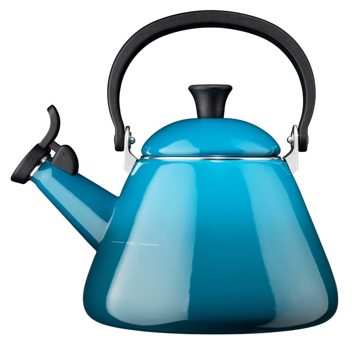 Le Creuset Kone vattenkittel med vissla - Deep Teal - Le Creuset