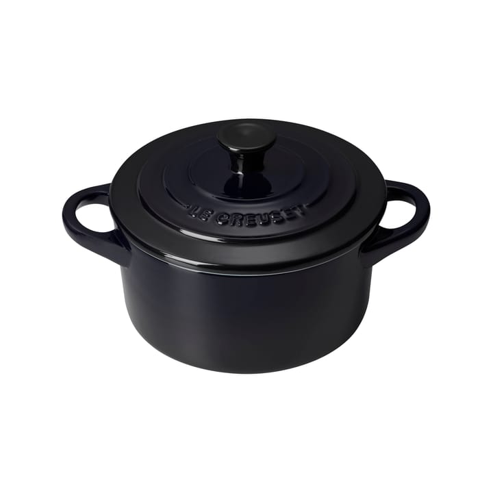 Le Creuset minigryta 10 cm, Black Le Creuset