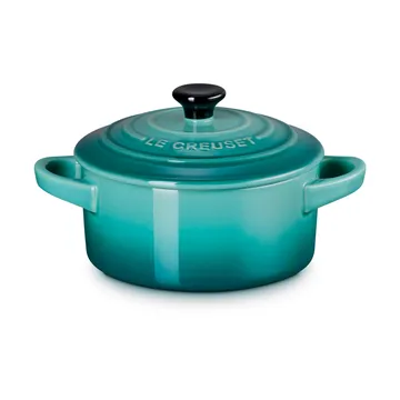Le Creuset minigryta 10 cm - Bleu Riviera - Le Creuset