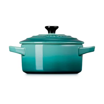 Le Creuset minigryta 10 cm - Bleu Riviera - Le Creuset