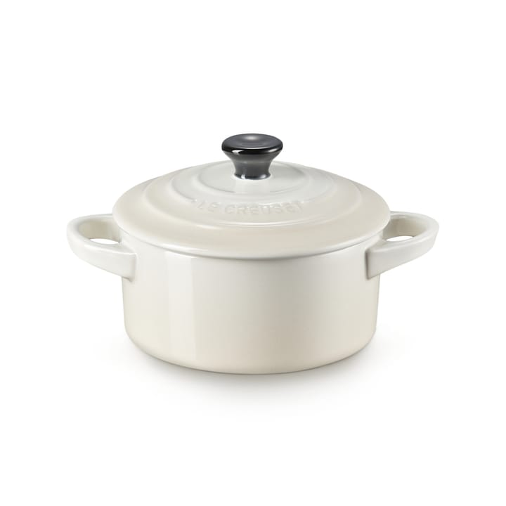 Le Creuset minigryta 10 cm - Meringue - Le Creuset