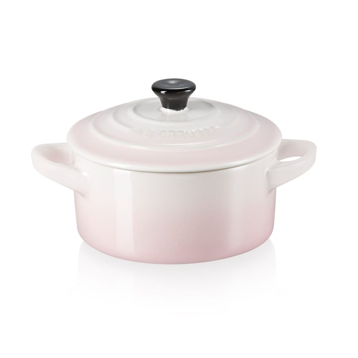 Le Creuset minigryta 10 cm, Shell pink Le Creuset