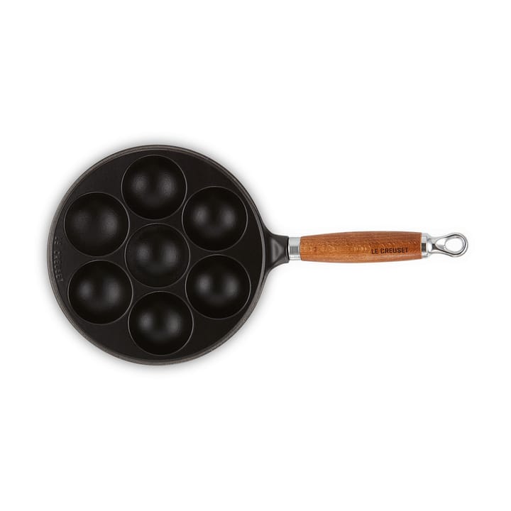 Le Creuset munkpanna gjutjärn - Matte black - Le Creuset