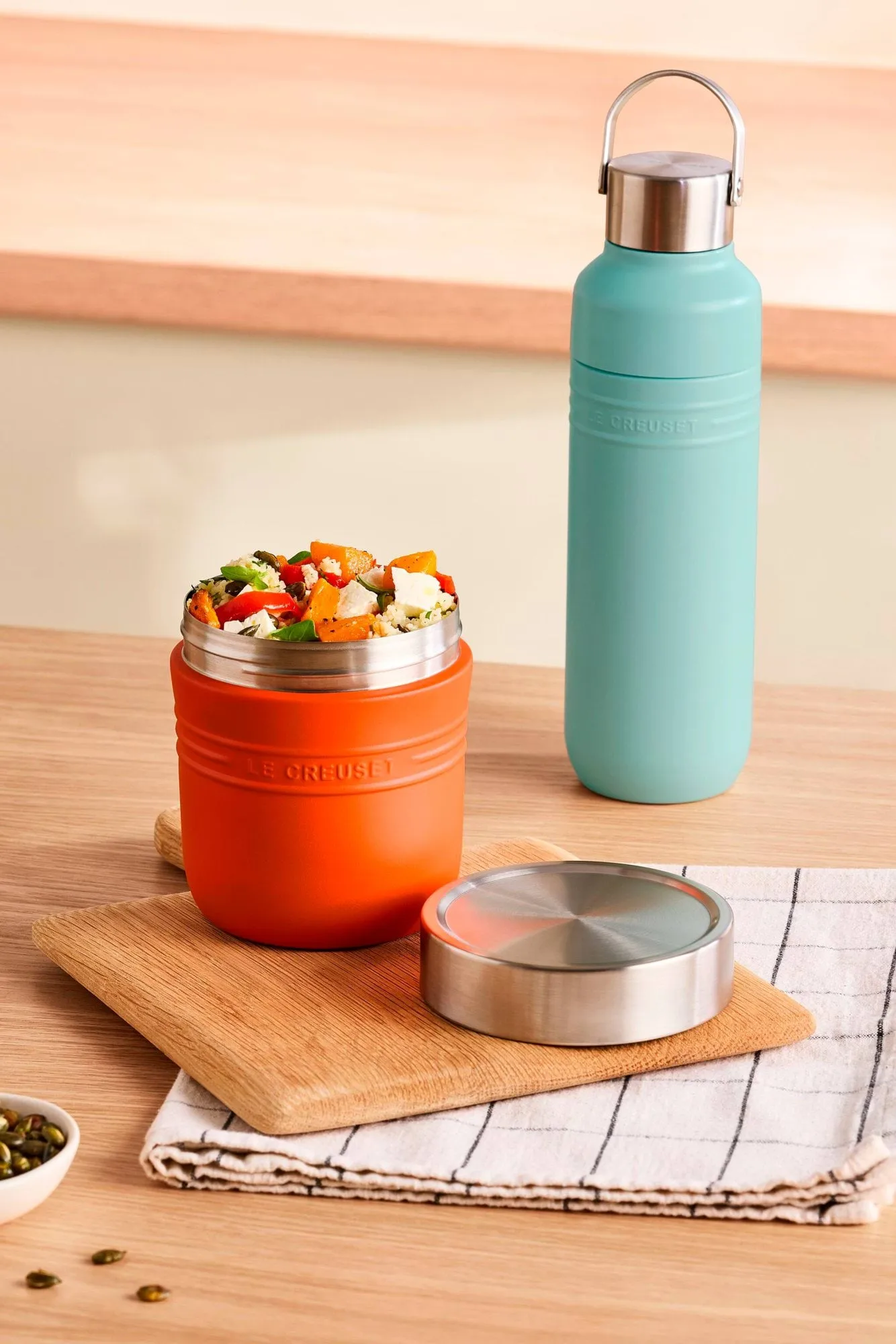 Le Creuset On The Go flaska 0,5 L, Sea Salt Le Creuset