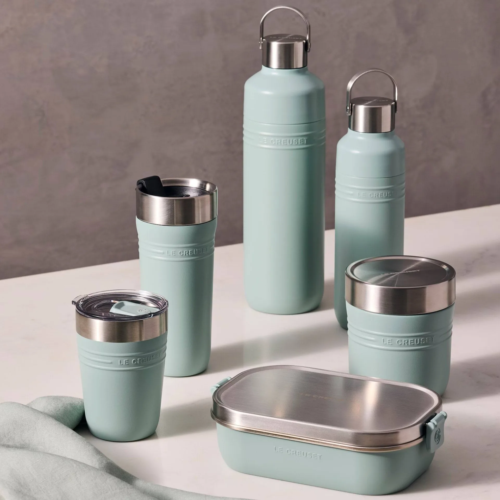 Le Creuset On The Go matflaska 0,5 L, Sea Salt Le Creuset