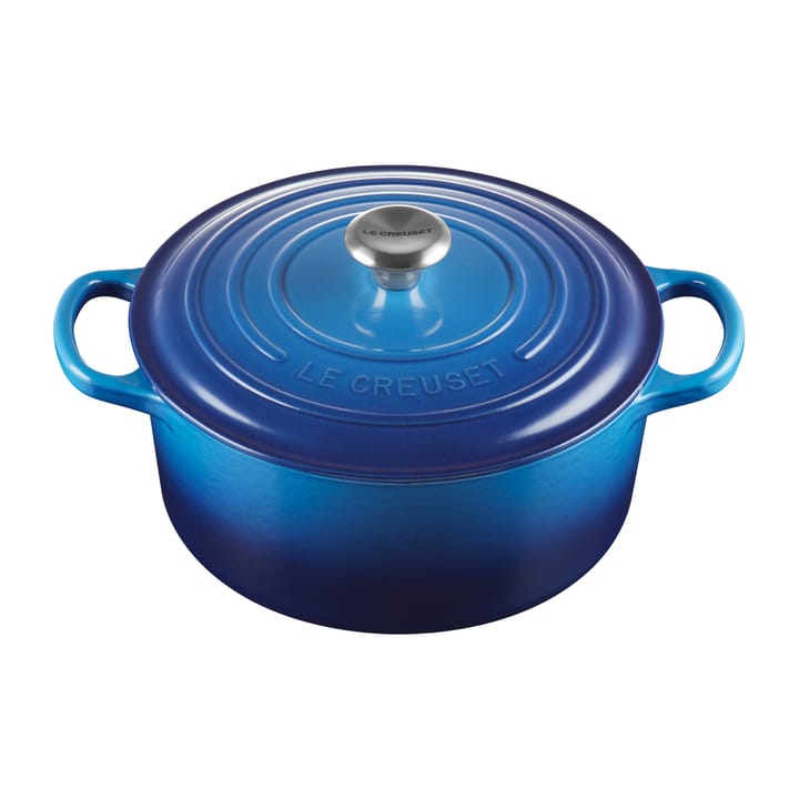 Le Creuset rund gryta 3,3 l, Azure blue Le Creuset