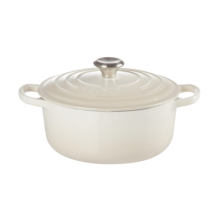 Le Creuset rund gryta 3,3 l - Meringue - Le Creuset